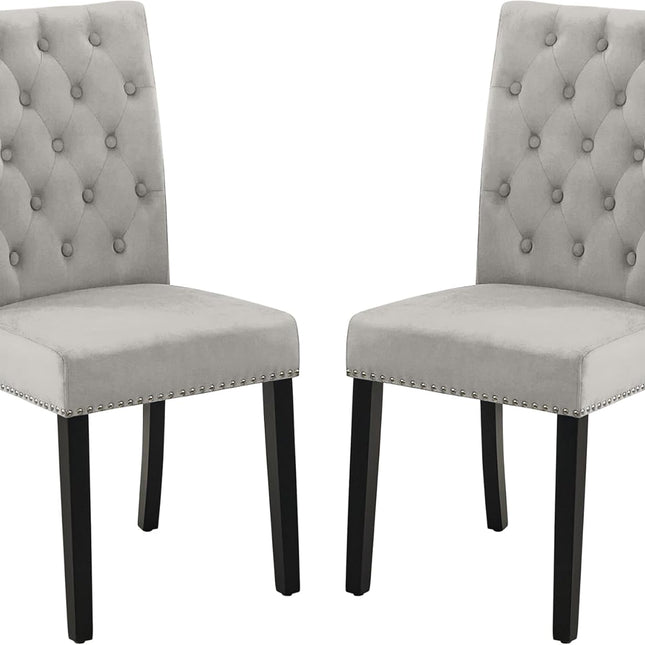 Fabric Accent Living Room Arm Chair Set of 2 Mid Century Modern Chairs with Pillow & Golden Legs, 8.5" Thick Cushion, Upholstered Comfy Sofa Armchair for Reading Room/Bedroom