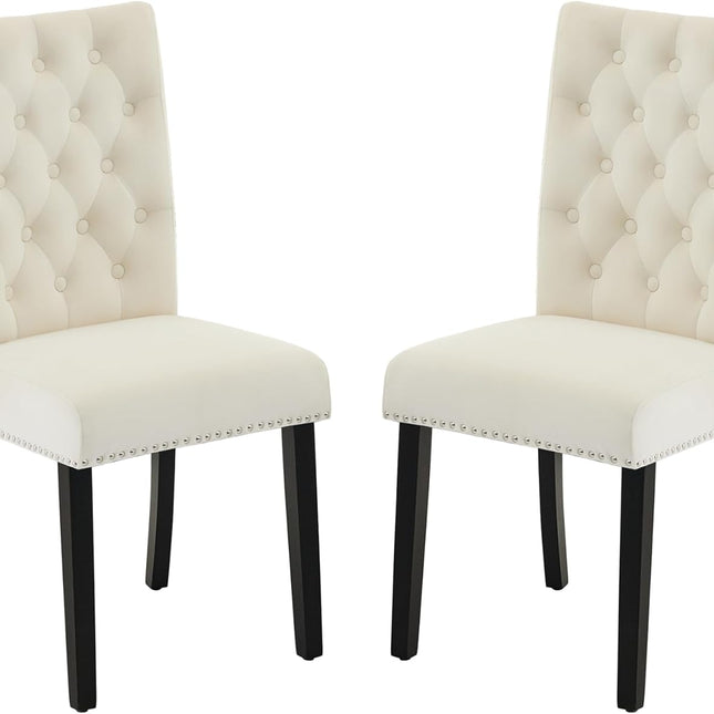 Fabric Accent Living Room Arm Chair Set of 2 Mid Century Modern Chairs with Pillow & Golden Legs, 8.5" Thick Cushion, Upholstered Comfy Sofa Armchair for Reading Room/Bedroom